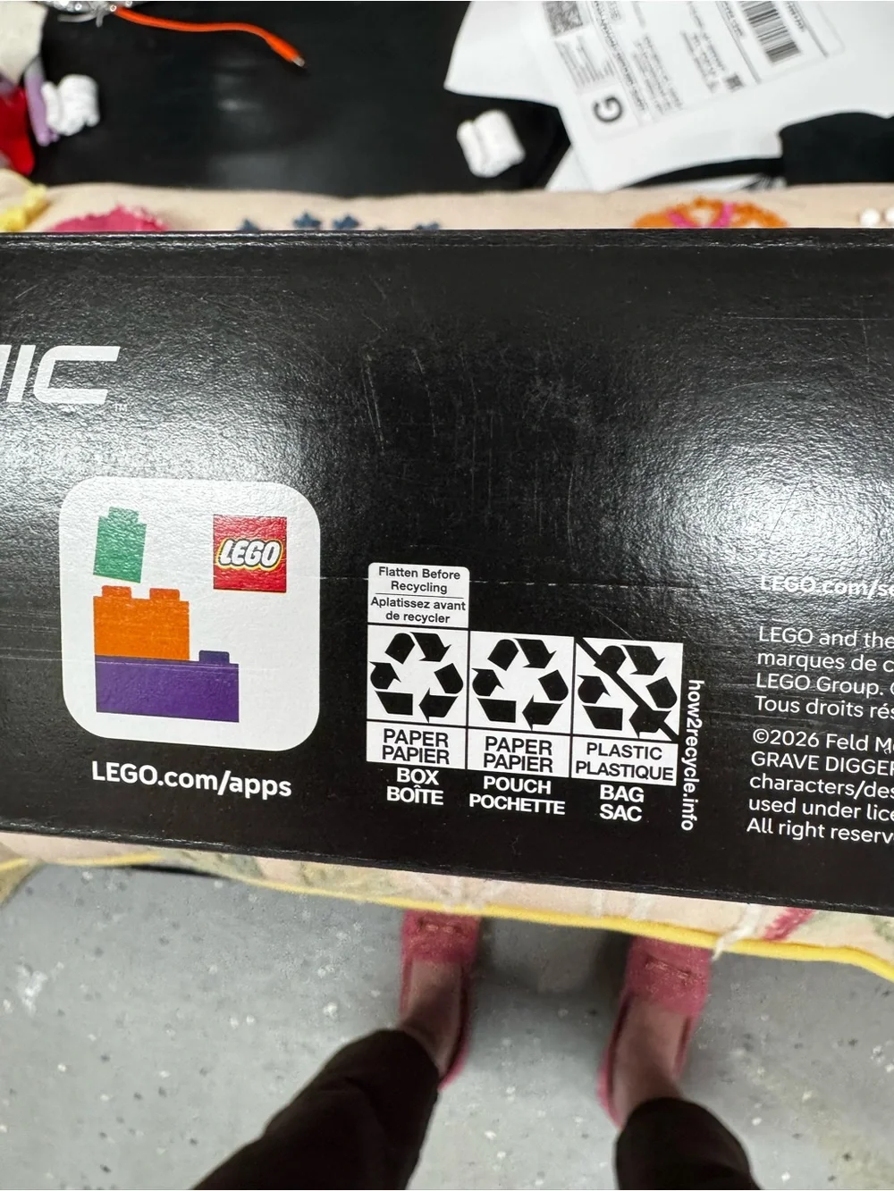 Lego Technic Monster Jam Grave Digger Fire and Ice- Pull Back & Go! NIB 7+ 263pc